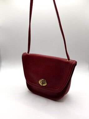 Vintage COACH Everett Bag, Style 9934 in RED